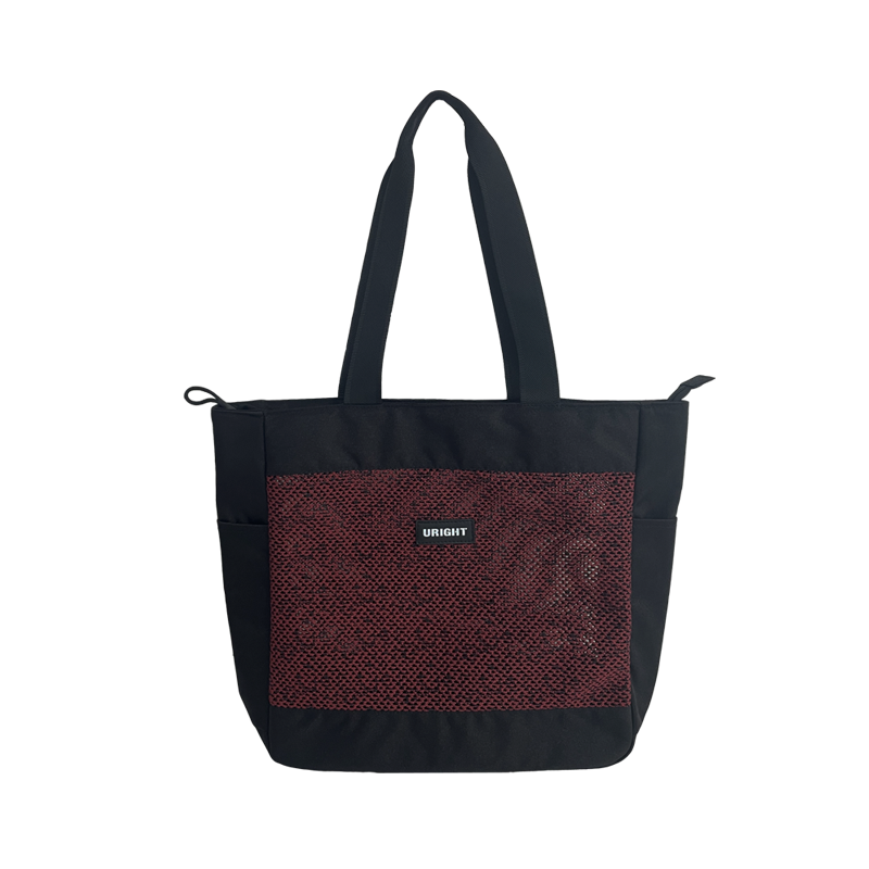 Uright Thick Mesh Tote Bag Red