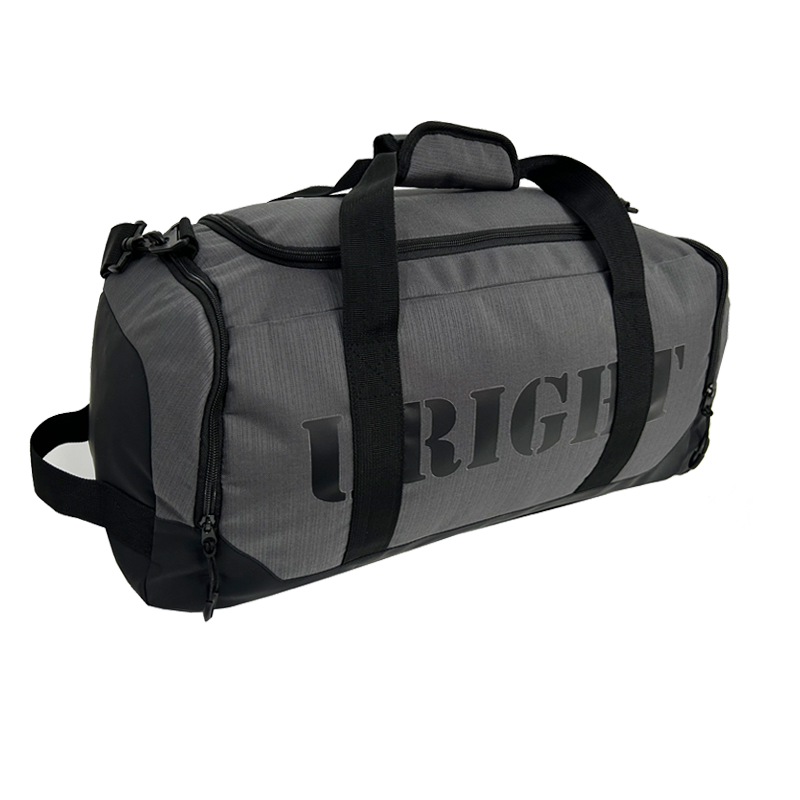 Uright Duffle Backpack Black Grey