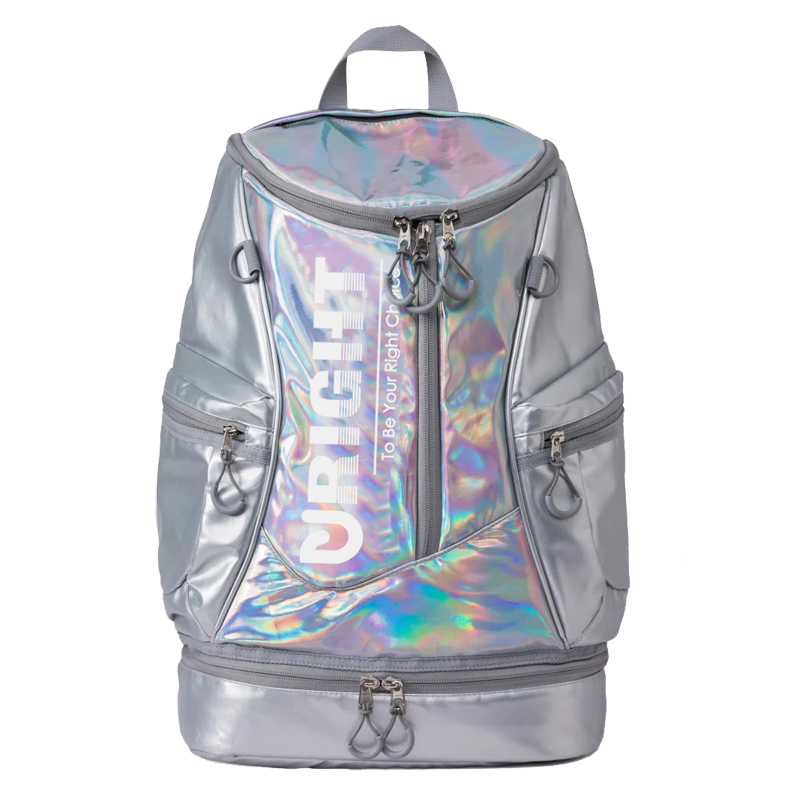 Uright PU Backpack Silver