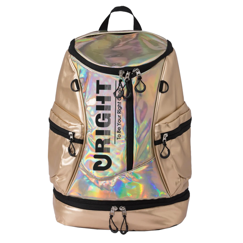 Uright PU Backpack Gold