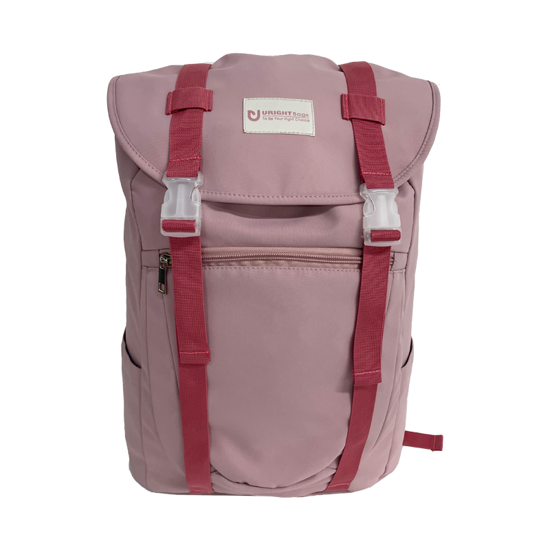Uright Daily School Backpack Pink